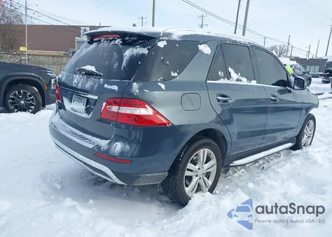 2012 Mercedes-Benz Ml 350 4Matic from USA, damaged, VIN 4JGDA5HB7CA039423
